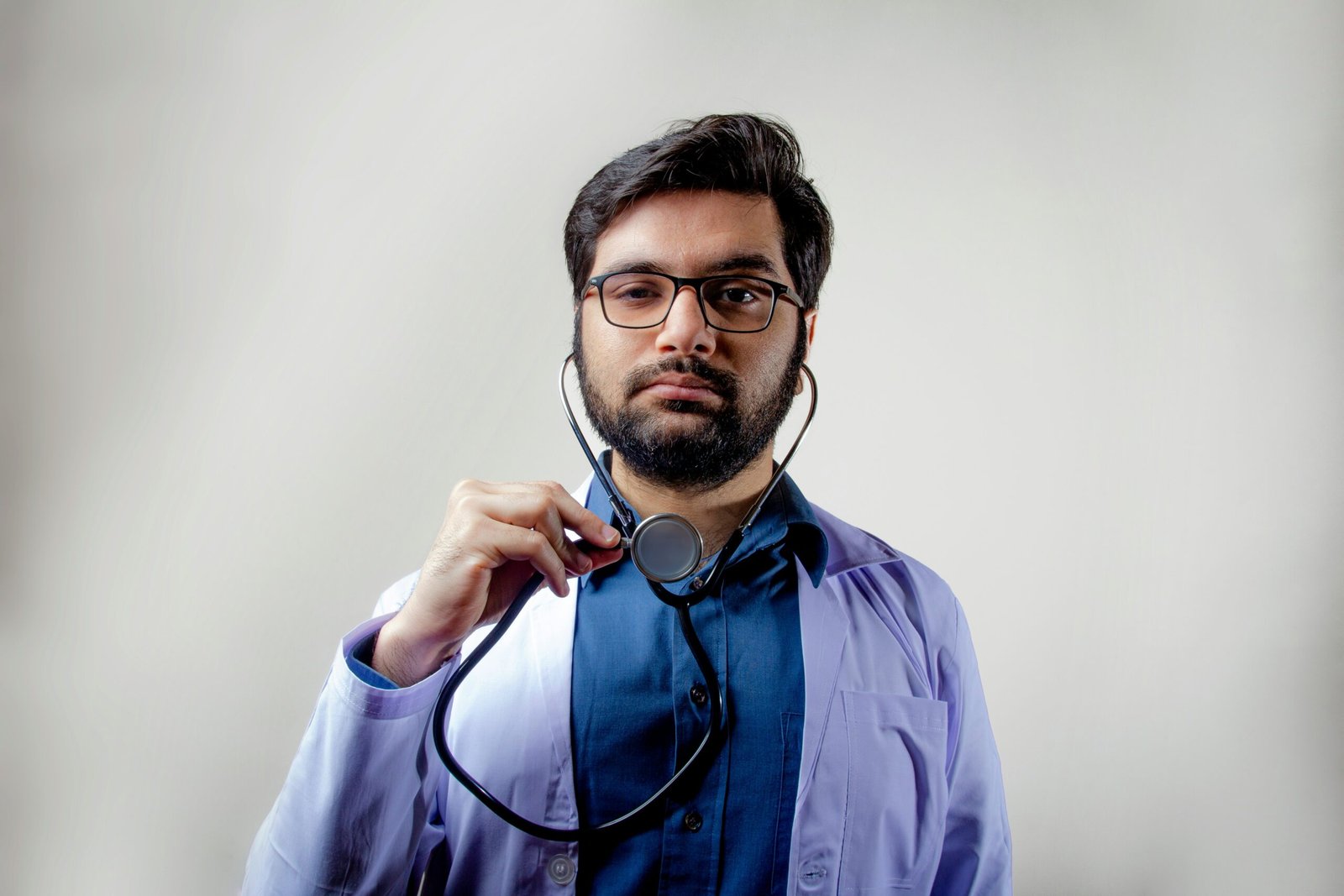 Physician working